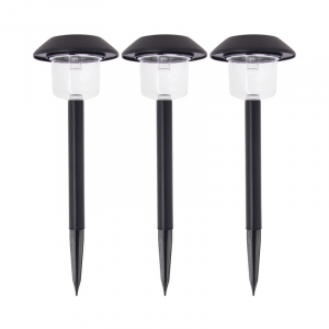 Lot de 3 balises solaires LED