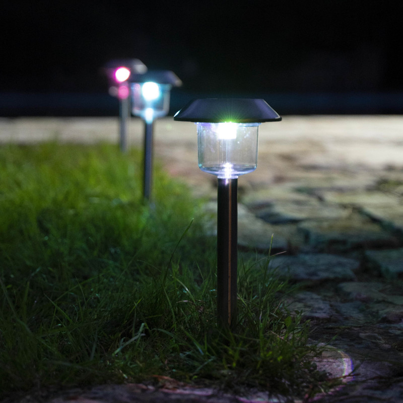 Lot de 8 Balises LED Solaire Lot de 8 Balises LED Solaire