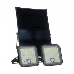 Pack de 2 projecteurs solaires LED
